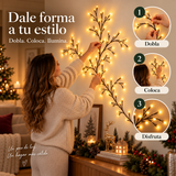 Dobla, coloca e ilumina